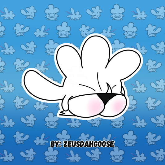 Cheeked Up | Vinyl Sticker | Official Merch