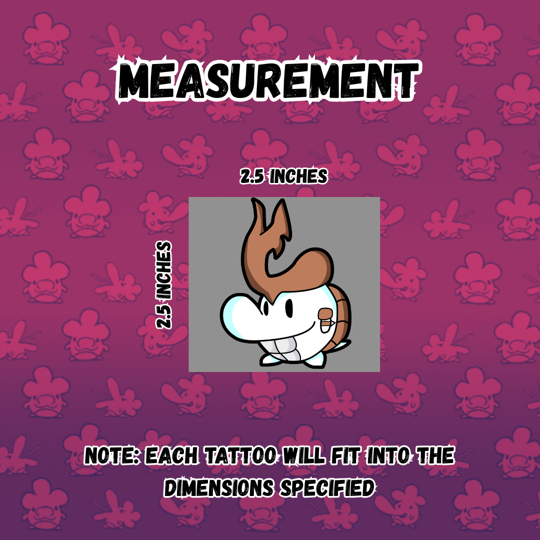 Kraggs Judgment | Temporary Tattoo | Official Merch